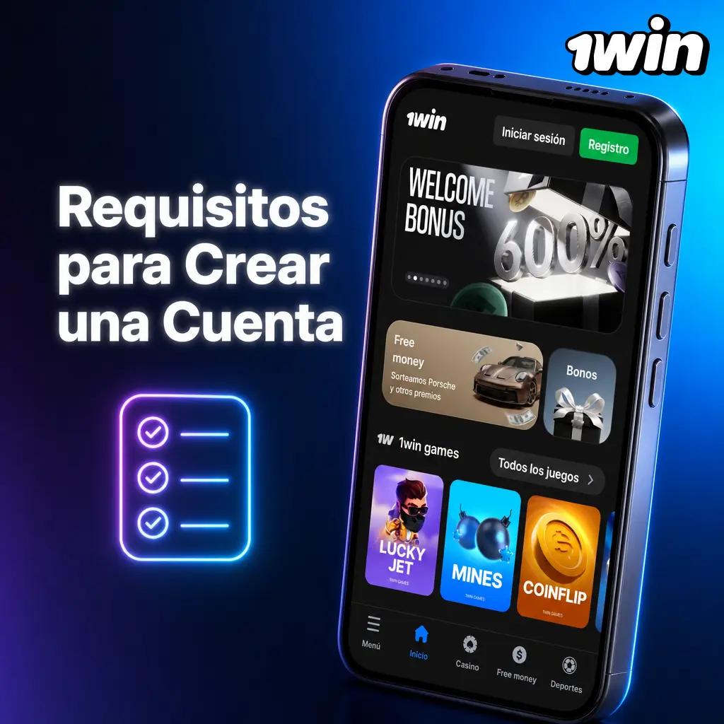 Requisitos para Crear una Cuenta