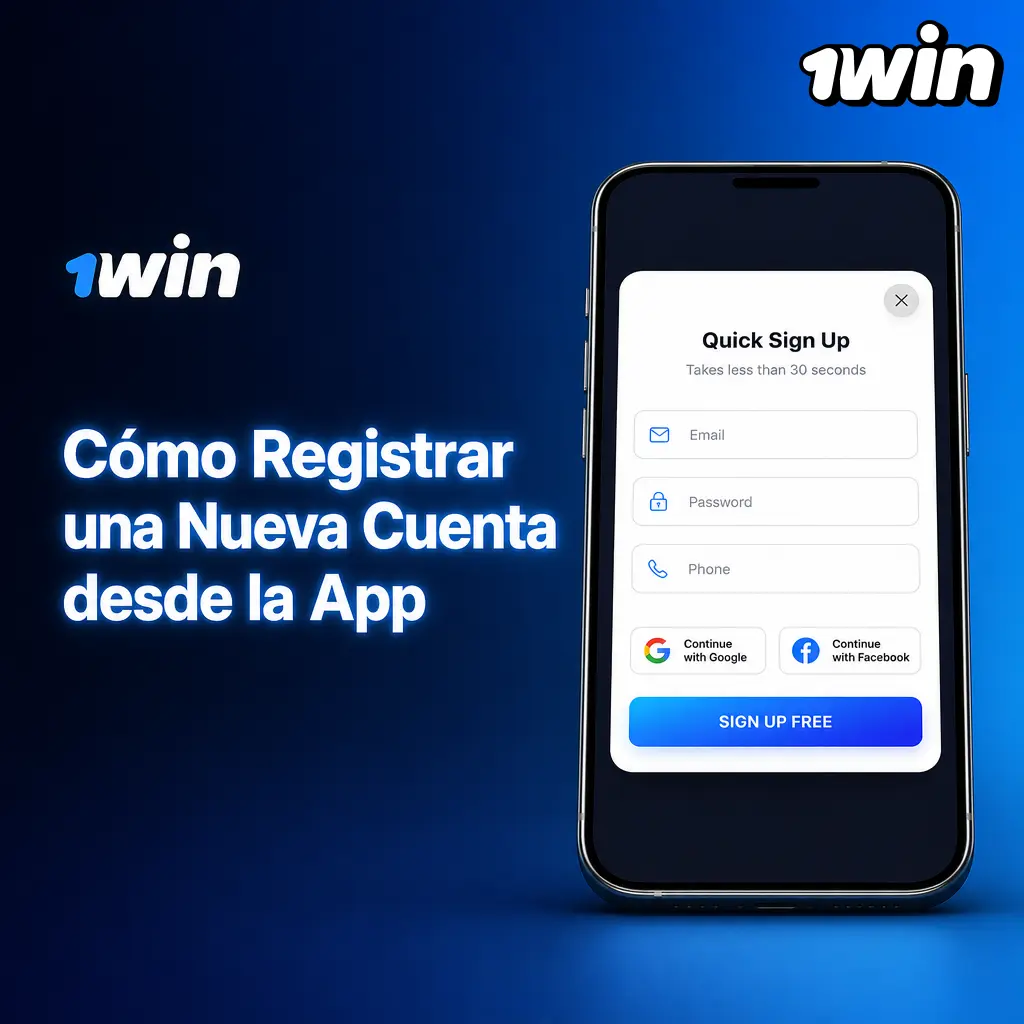 Cómo Registrar una Nueva Cuenta desde la App