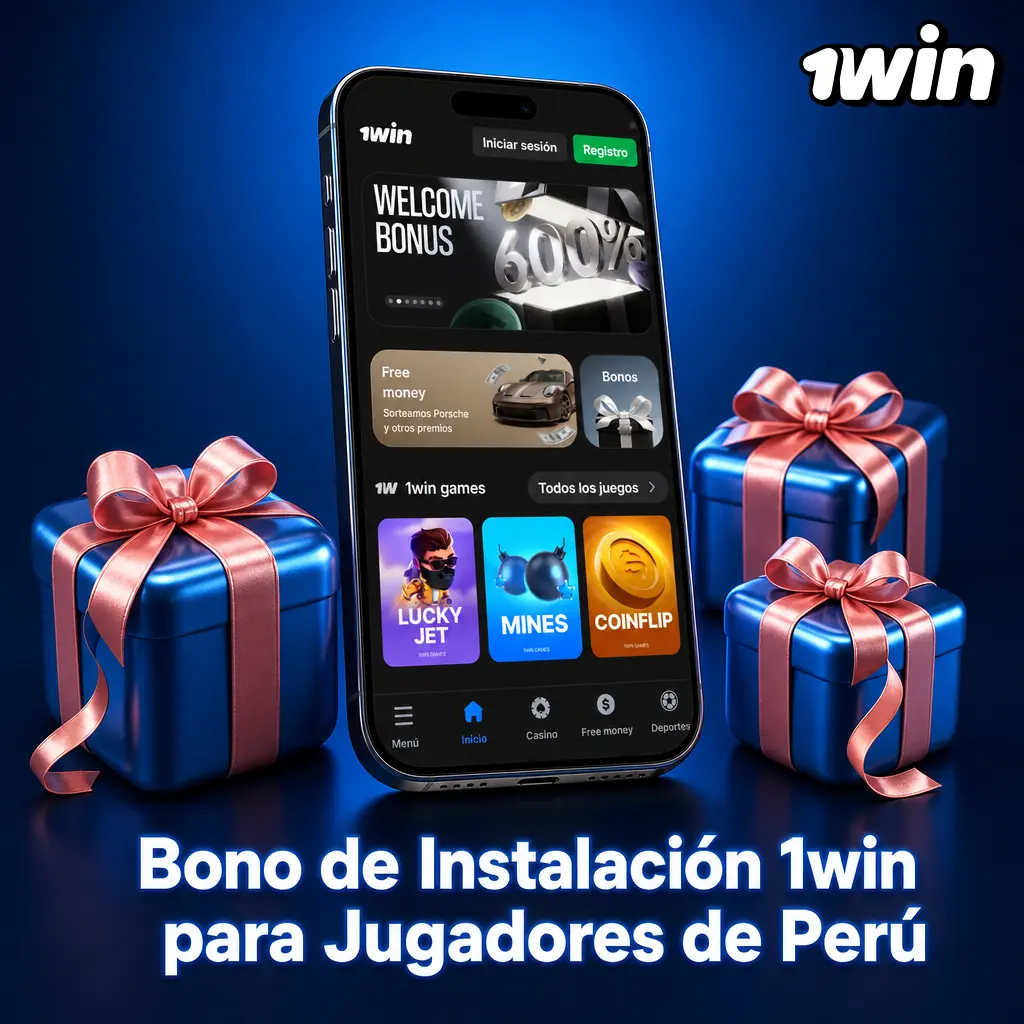 Bono de Instalación 1win para Jugadores de Perú