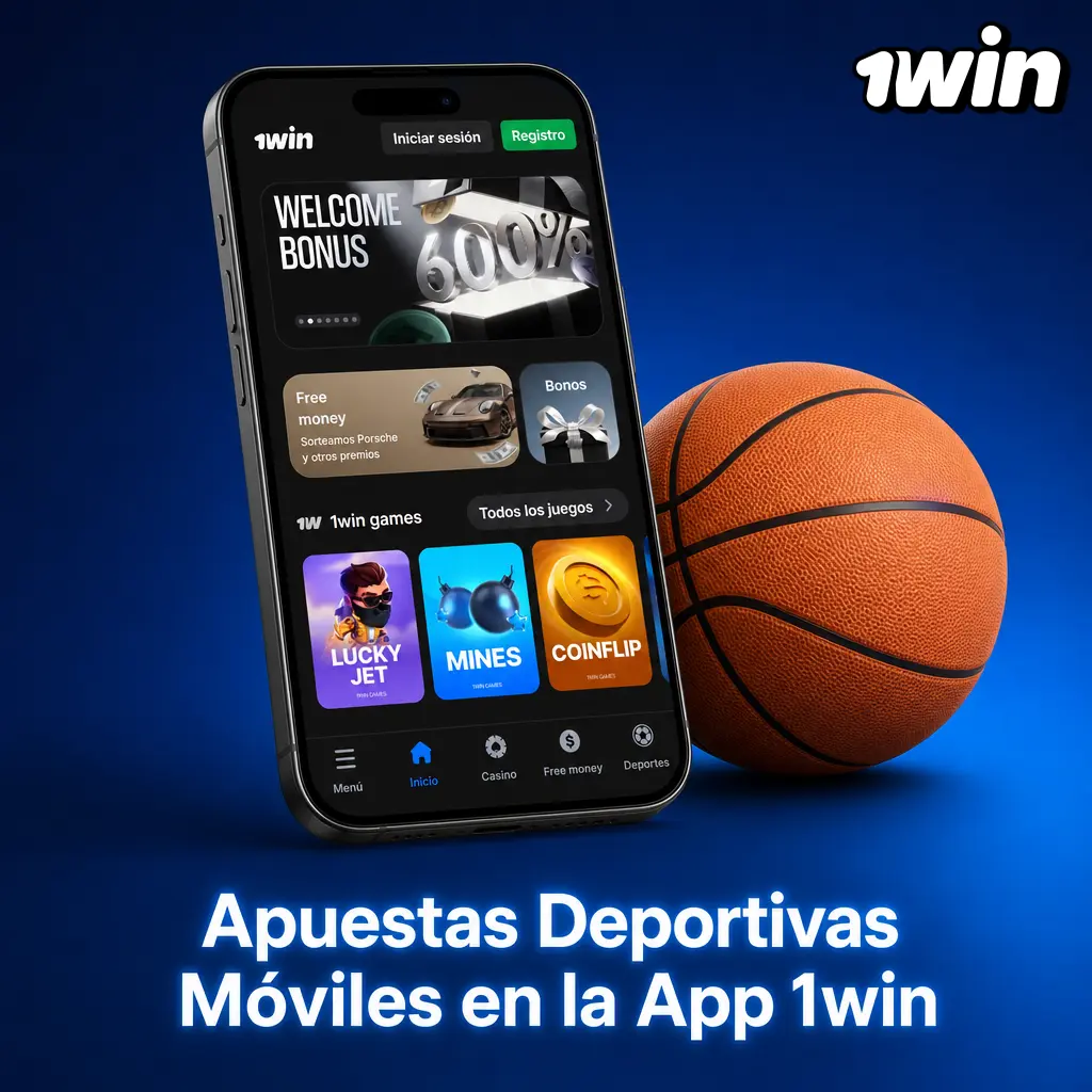 Apuestas Deportivas Móviles en la App 1win