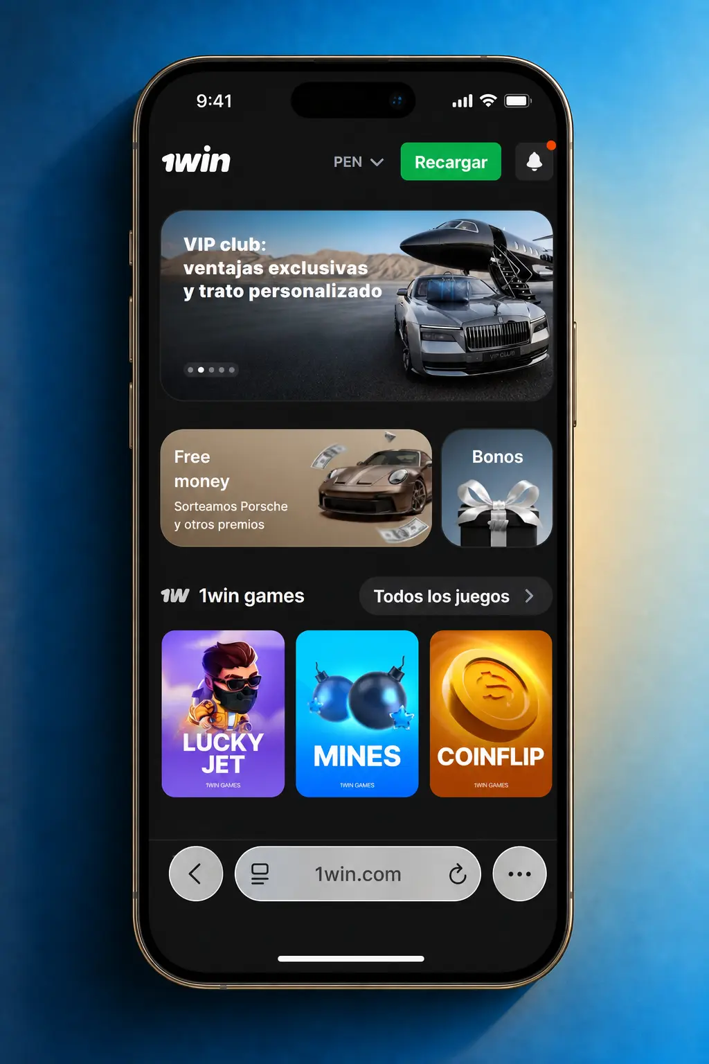 Cómo Descargar e Instalar la App 1win para iOS